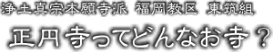 ○○寺ってどんなお寺？